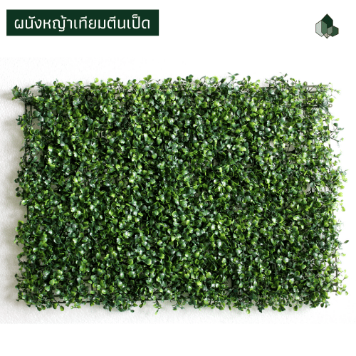 ผนังต้นไม้ปลอม หญ้าเทียมตีนเป็ด 60X40 CM