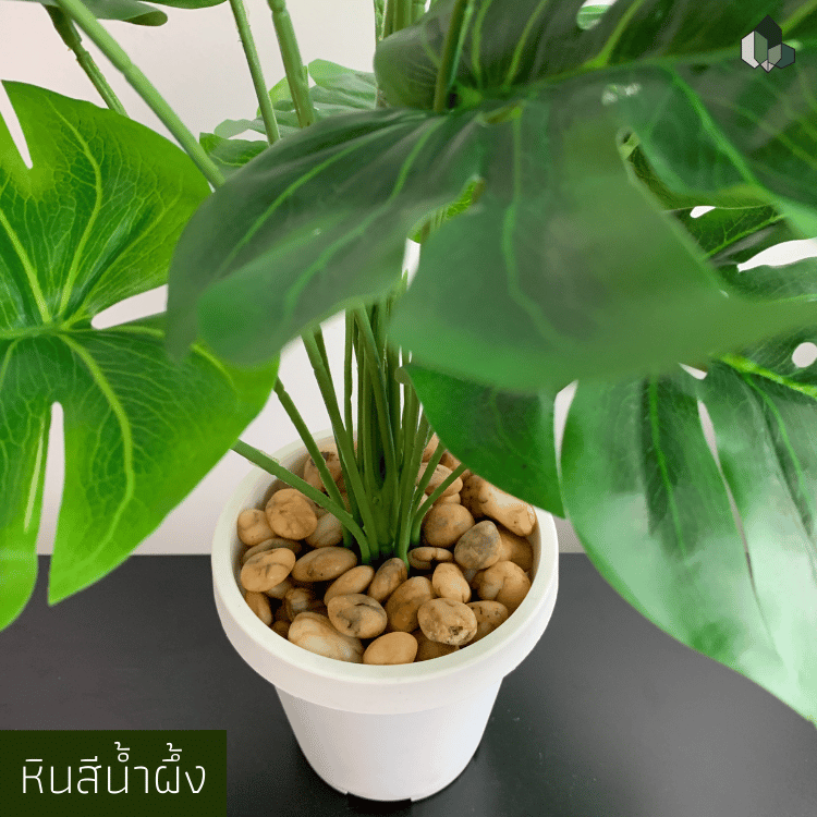หินกรวด หินสีน้ำผึ้ง 1 KG