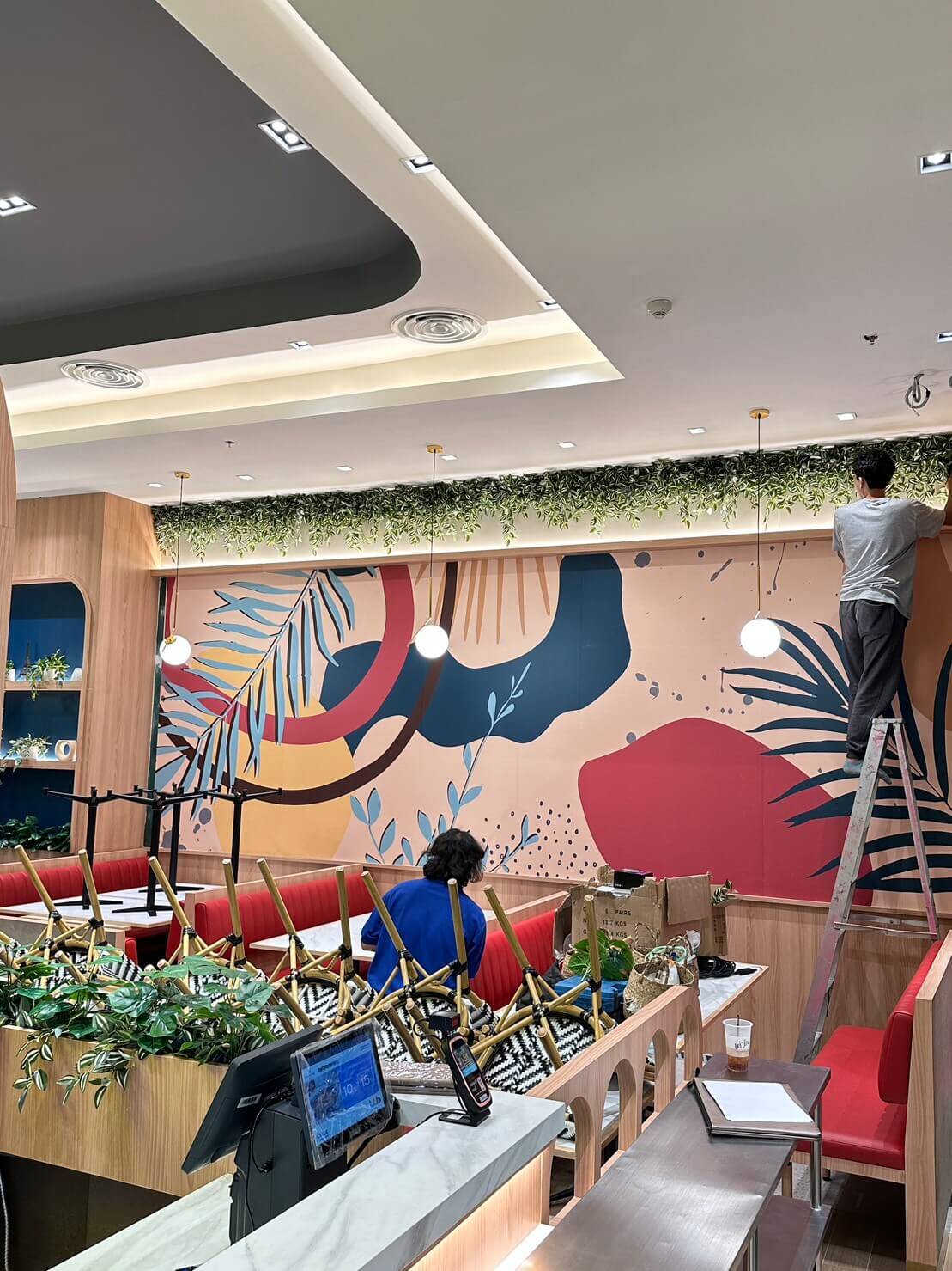 ตกแต่งร้านอาหาร (4)