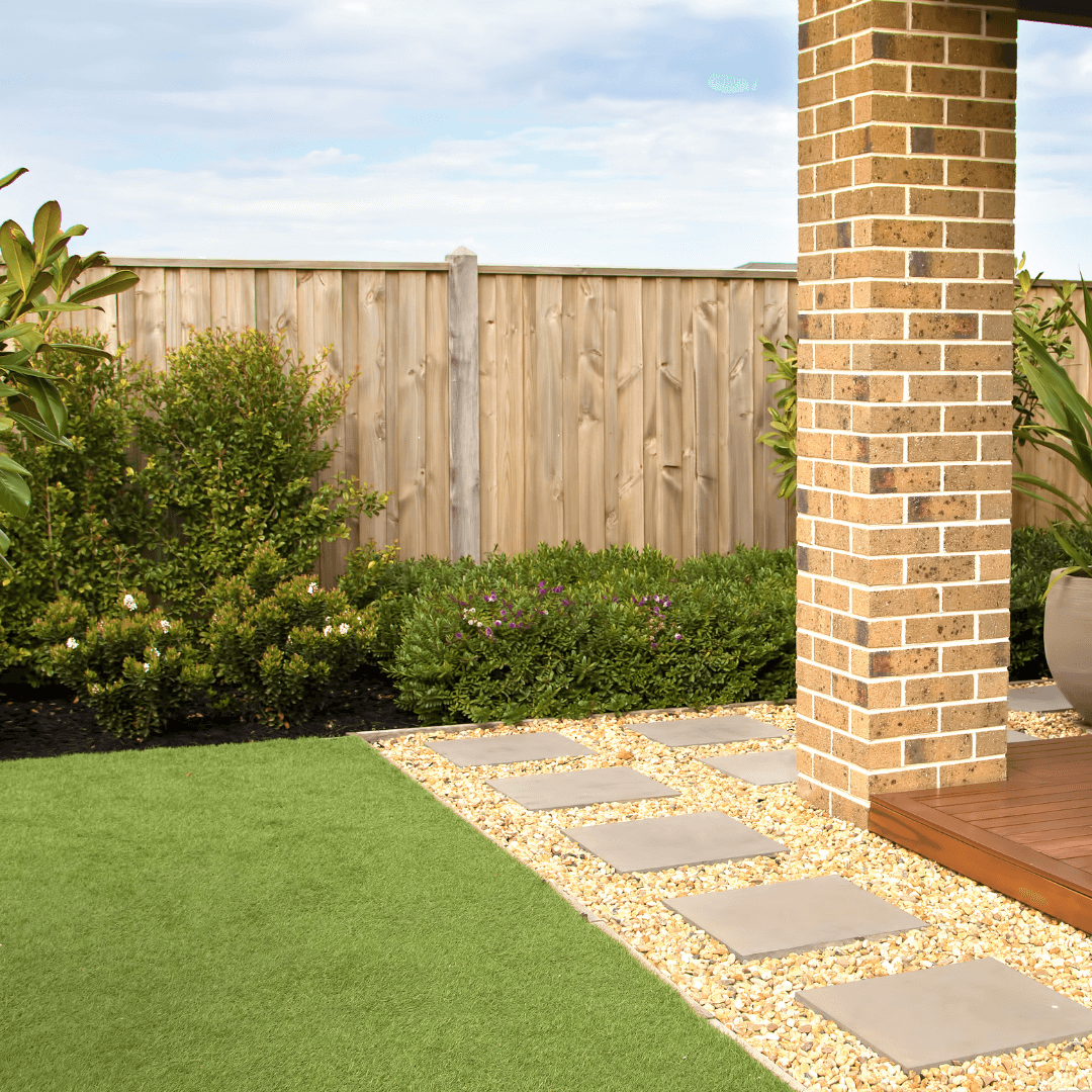 แนวทางจัดสวนหญ้าเทียมเล็กๆ