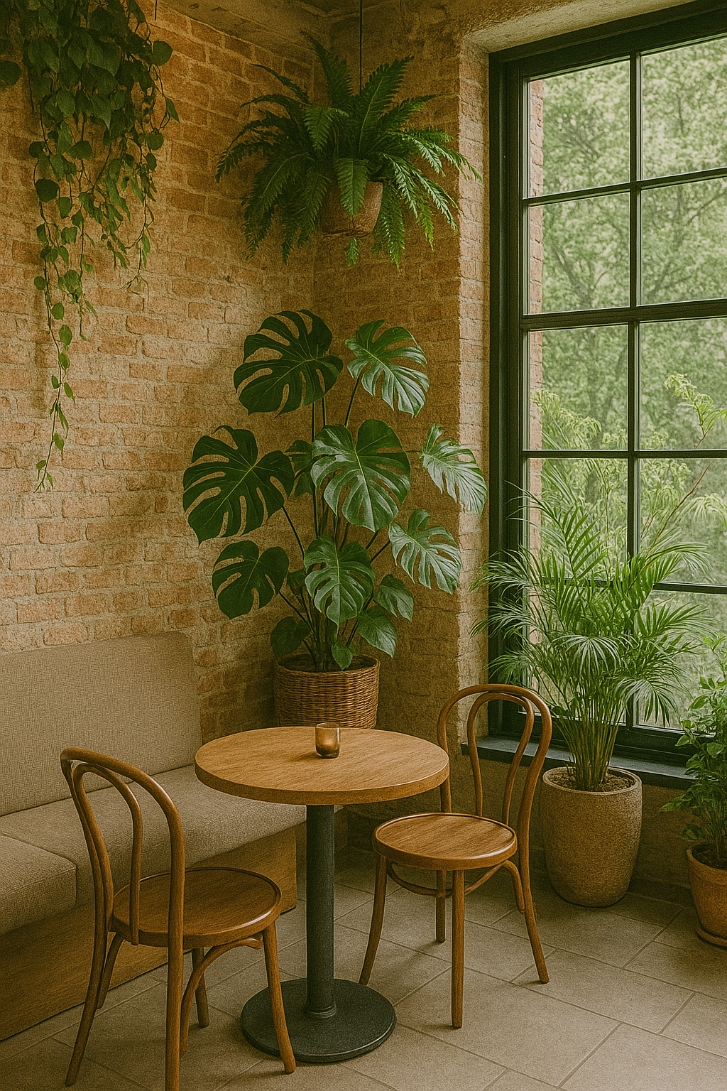 ไอเดียแต่งร้านแนว “ธรรมชาติเมือง” (Urban Jungle)