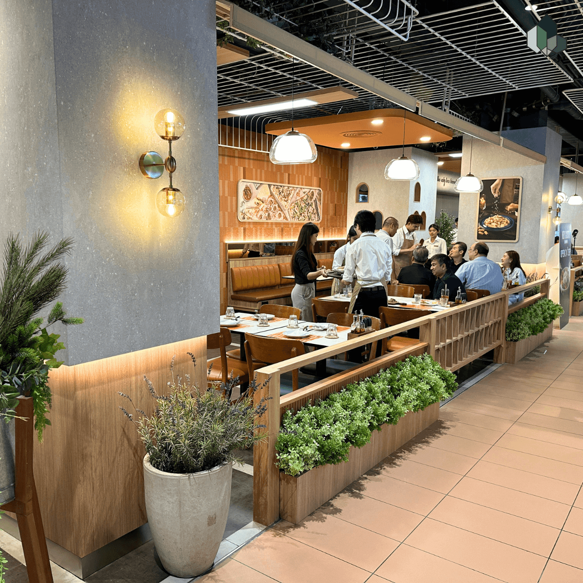ตกแต่งร้านอาหาร