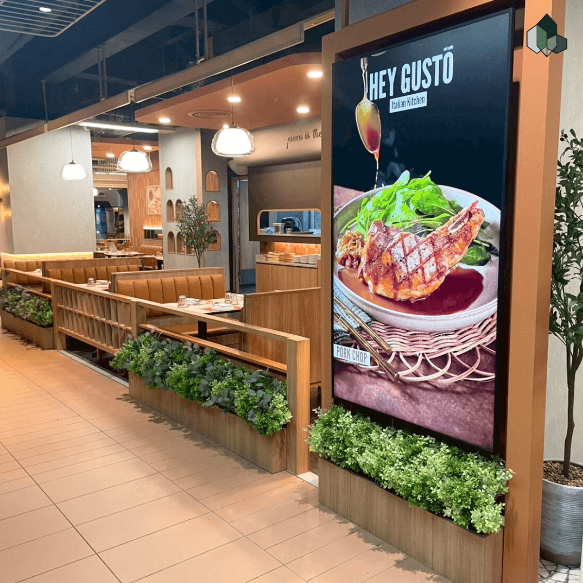 ตกแต่งร้านอาหาร