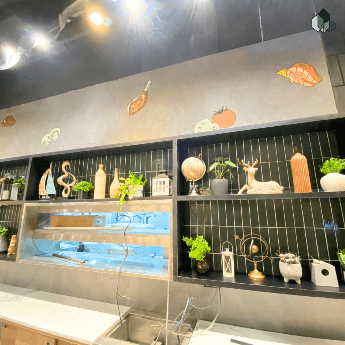 ตกแต่งร้านอาหาร