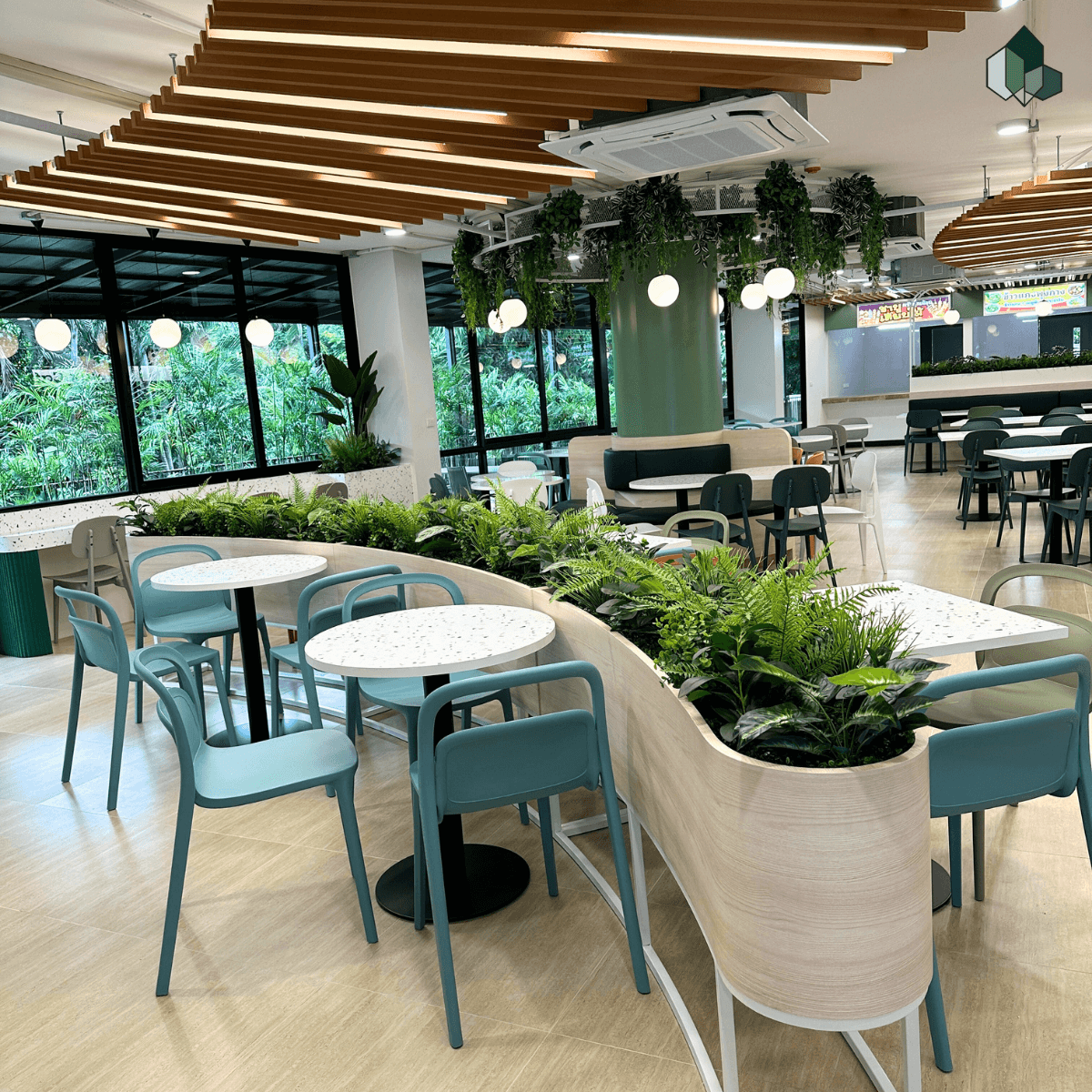 ตกแต่งโรงอาหารออฟฟิศ